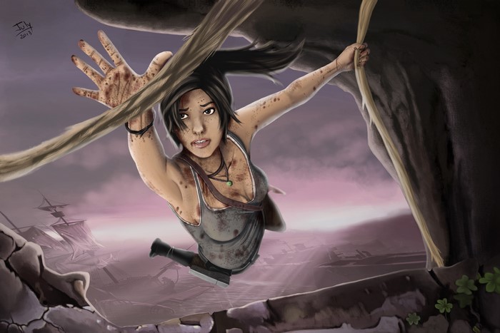 Lara Croft from Tomb Raider 2013
