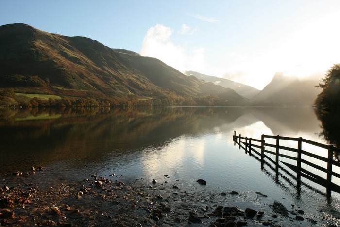Lake District Cumbria England Mountains Reflection