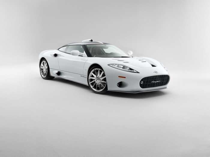 White 2013 Spyker C8 Aileron