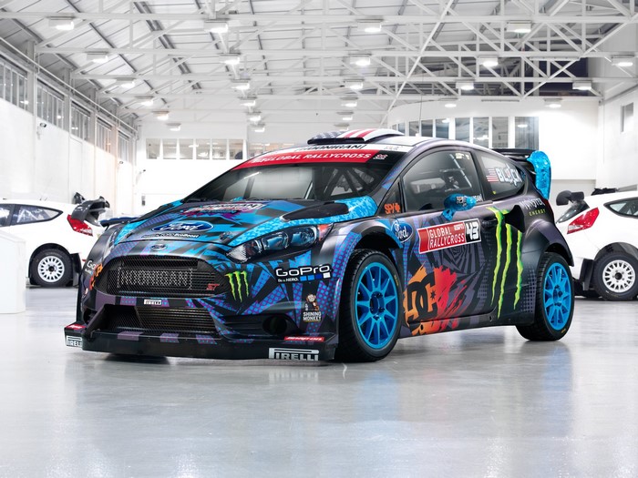 Ford Fiesta ST RX43 rally car