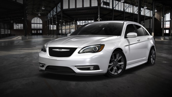 White 2012 Chrysler 200 Super S Sedan