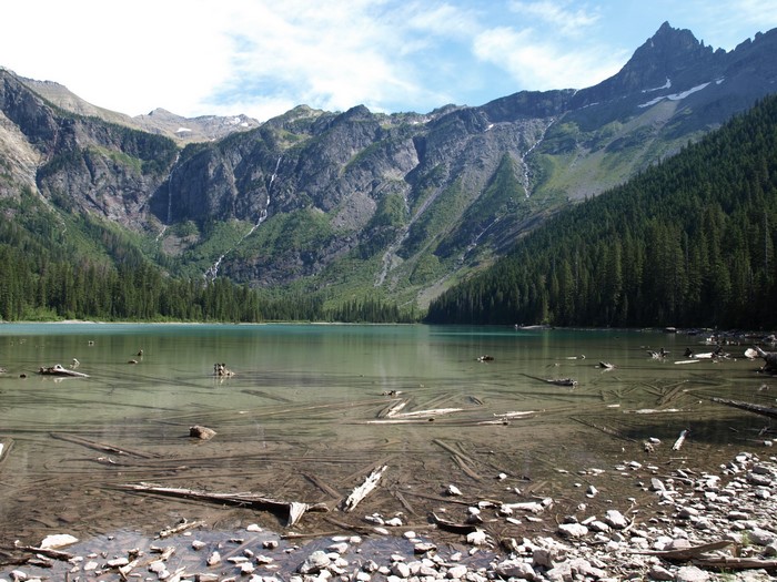 Lake McDonald in Glacier National Park, Montana