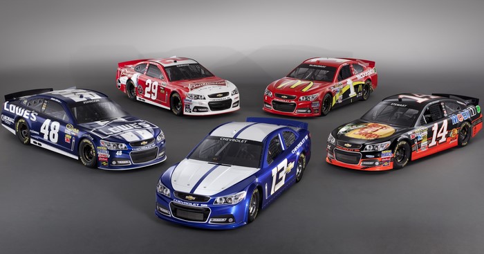 Chevrolet SS NASCAR Sprint Cup Series cars