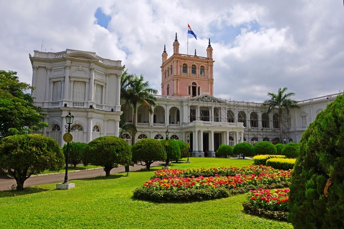 Palacio de los López in Asunción, Paraguay