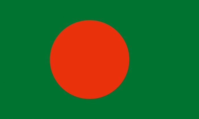 4K Bangladesh National Flag Illustration