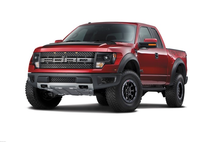 2014 Ford F-150 SVT Raptor Red Front