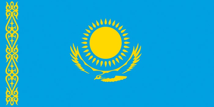 Flag of Kazakhstan