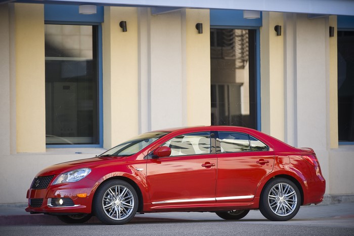 Red 2011 Suzuki Kizashi Sport Sedan