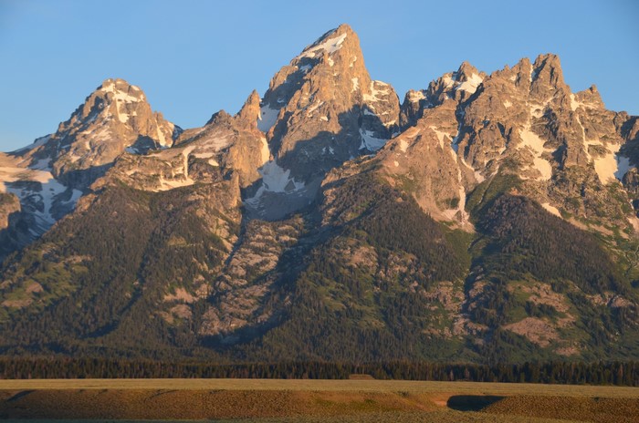 Grand Teton Mountains in Wyoming, USA