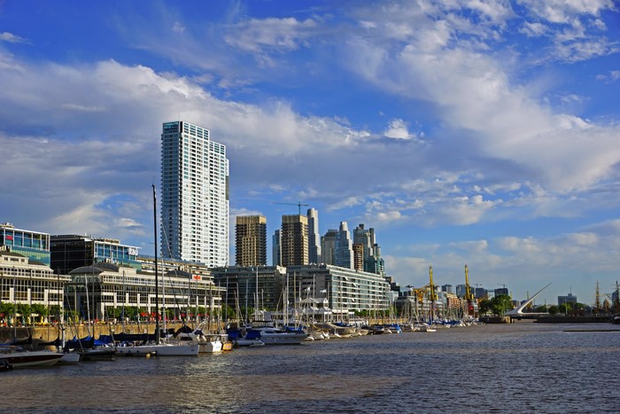 Puerto Madero, Buenos Aires, Argentina Skyline