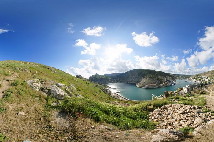 Balaklava Bay, Crimea, Ukraine