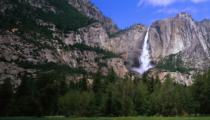 Yosemite National Park Waterfall