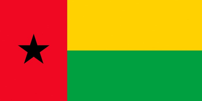 4K Flag of Guinea-Bissau