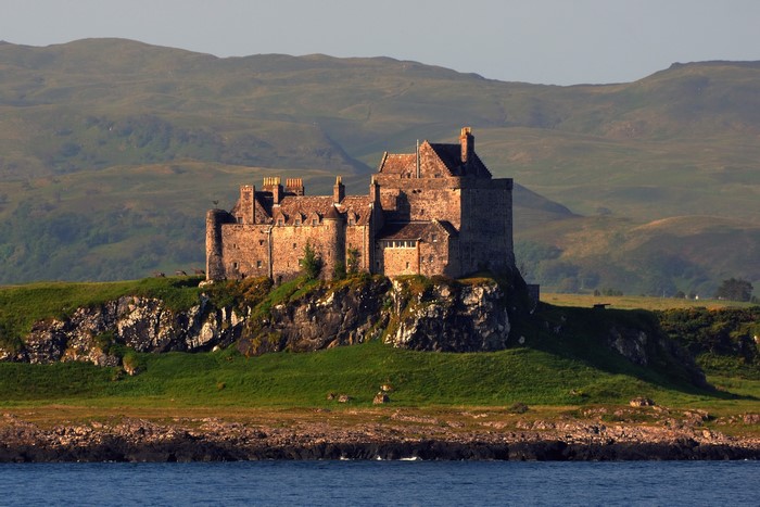 Duart Castle on the Isle of Mull, Scotland