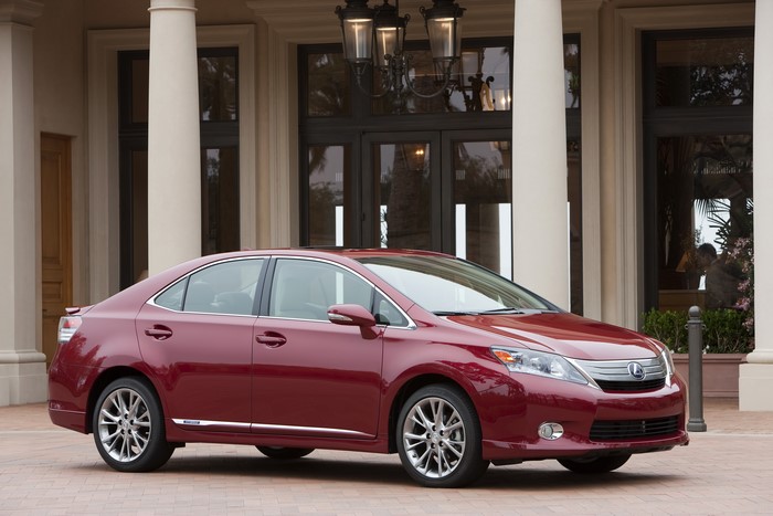 2010 Lexus HS250h Wine Color Side