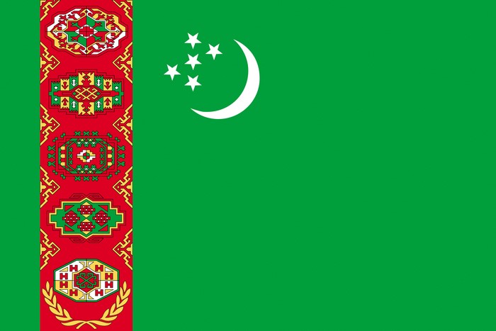 Flag of Turkmenistan