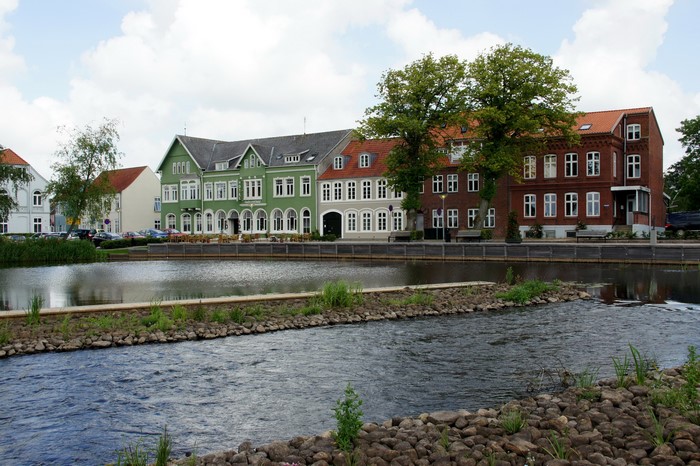 Houses in Tonder, Denmark