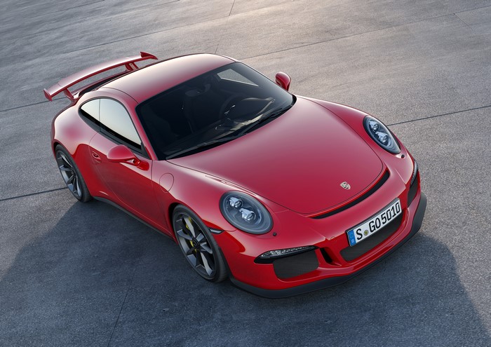 Red Porsche 911 (991) GT3