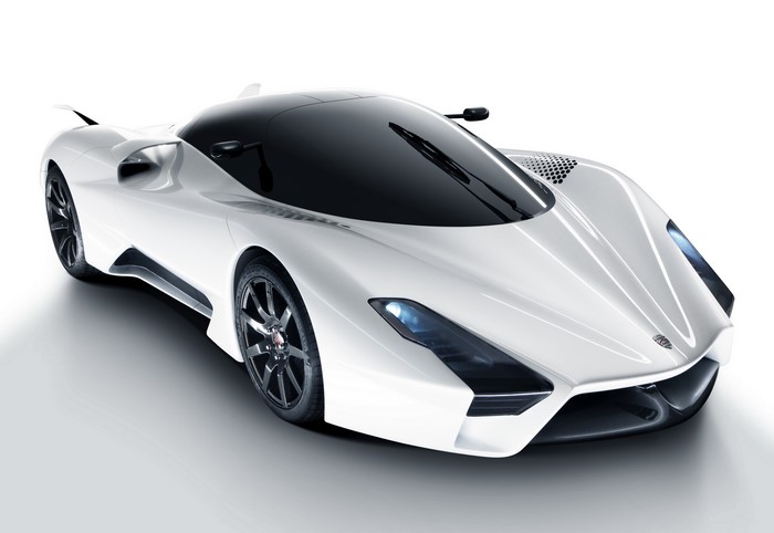 White 2011 Shelby Super Cars Tuatara
