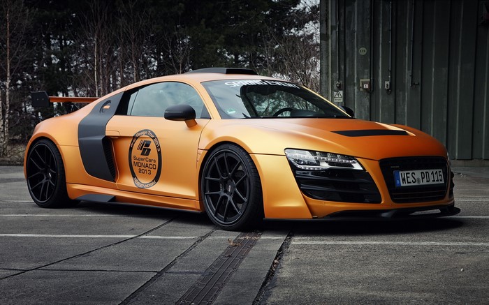 Orange Audi R8 Prior Design PD GT850