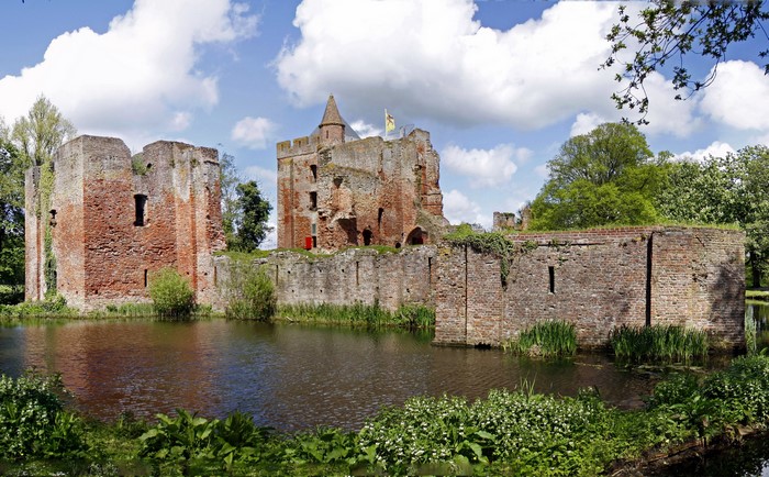 Brederode Castle Ruins in the Netherlands