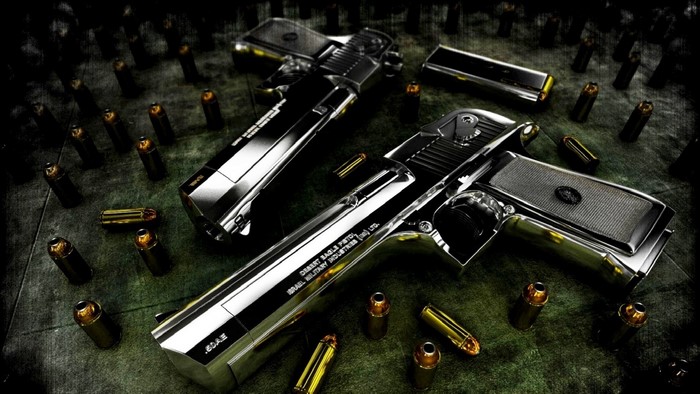Desert Eagle Pistols and Cartridges