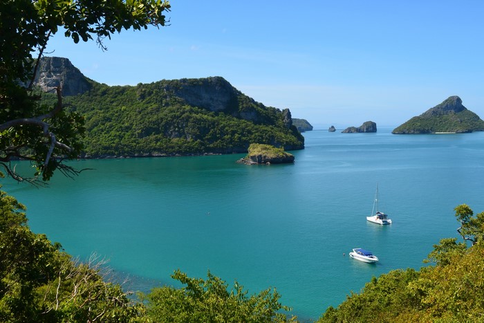 4K Scenery of Koh Samui, Thailand Sea