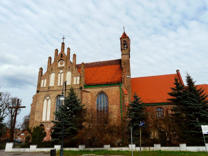 Gothic Church in Chojna, Poland