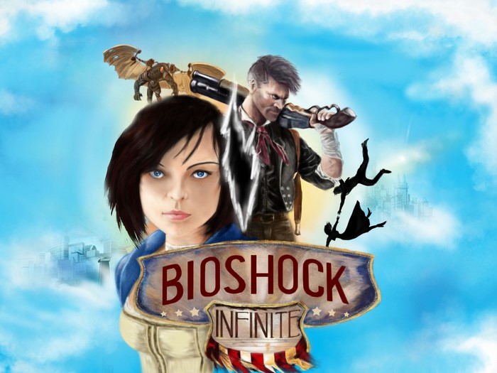 Elizabeth and Booker DeWitt from BioShock Infinite