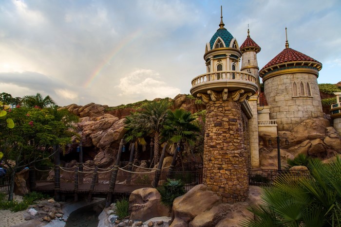 Ariel's Undersea Castle at Disneyland
