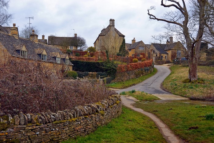 Village in the Cotswolds, England