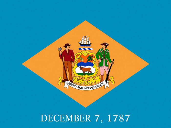 Delaware Flag USA