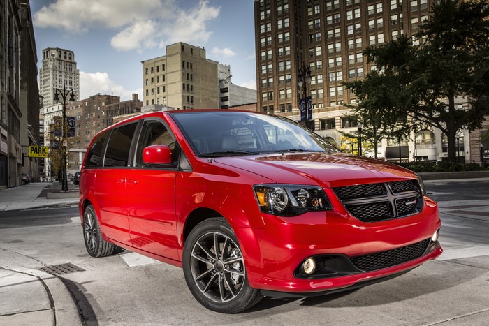 Red 2013 Dodge Grand Caravan
