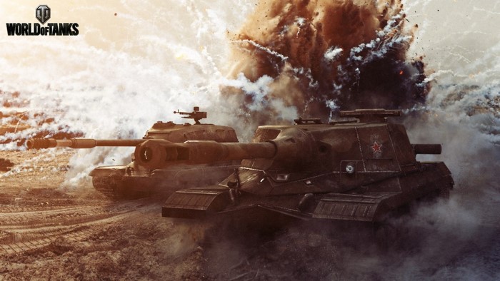 Object 268 and ST-1 from World of Tanks