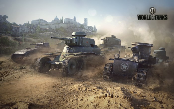 World of Tanks: Soviet and American Tanks in Combat