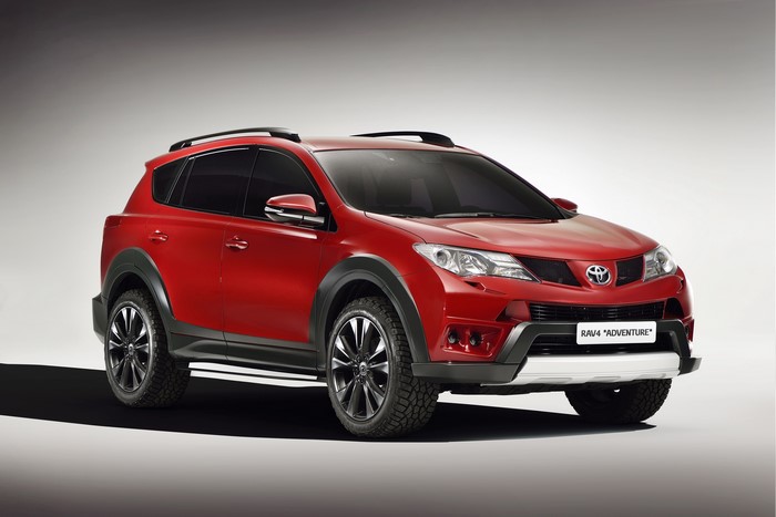 Red 2013 Toyota RAV4 Adventure