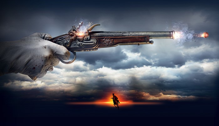 4K The Ballad of Uhlans Pistol Firing