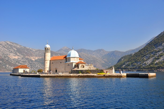 Our Lady of the Rocks island church, Montenegro