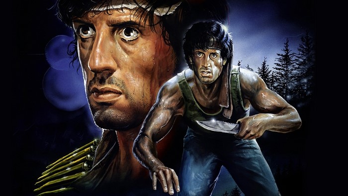 Rambo from Warriors Sylvester Stallone with Knife