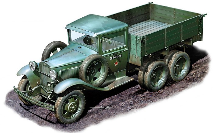 GAZ-AAA military truck