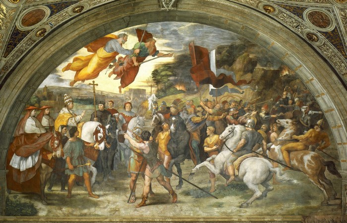 The Meeting of Pope Leo the Great and Attila by Raphael