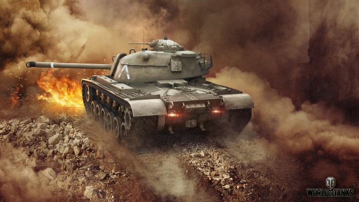 M48A1 Patton tank in World of Tanks