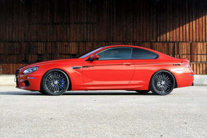 Red 2013 BMW M6 F13 Coupe
