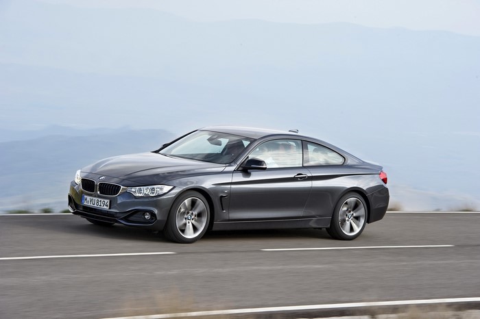 BMW 420d F32 Coupe on a Road