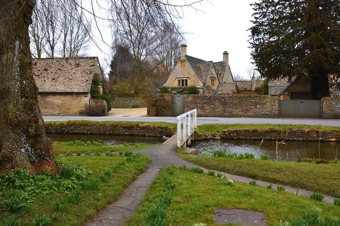 village of Upper Slaughter England