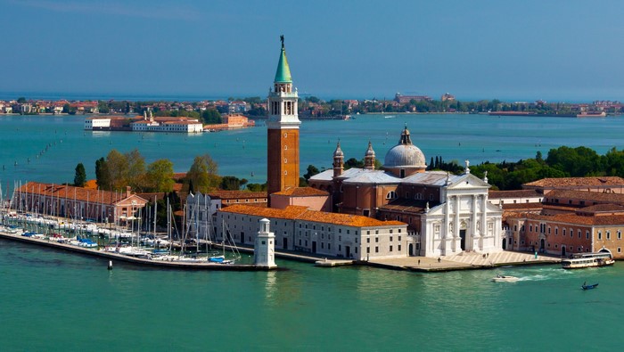 San Giorgio Maggiore island in Venice, Italy