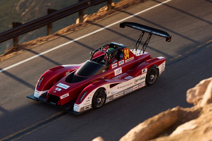 2013 Mitsubishi MiEV Evolution II race car