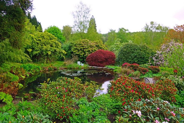 Sevenoaks Charwell Gardens Pond in England