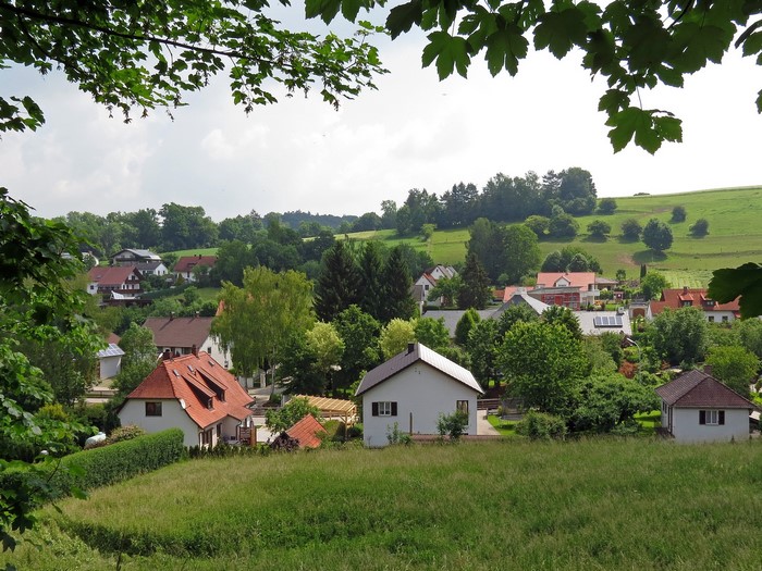 Village in Niederaichbach, Bavaria, Germany
