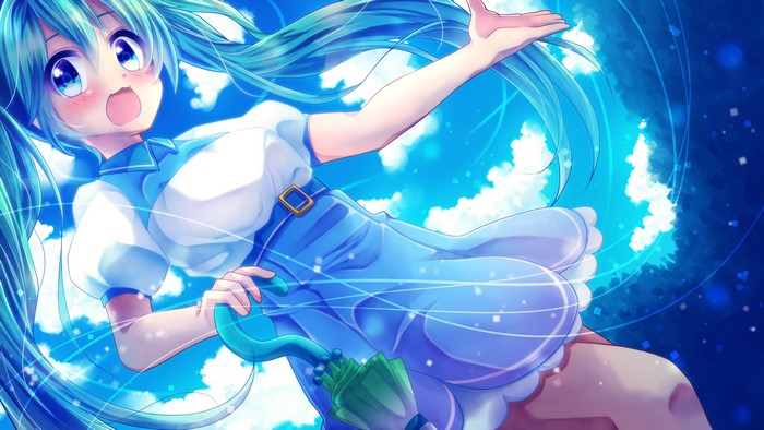 Hatsune Miku from Vocaloid